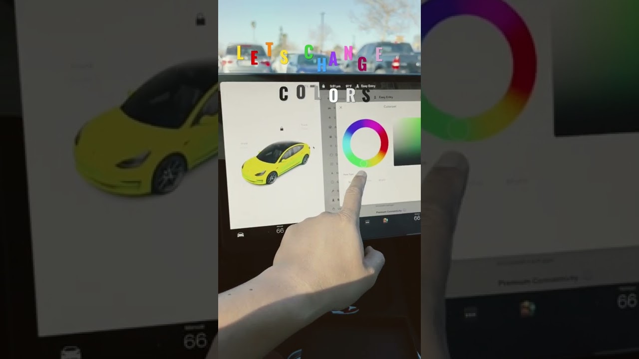 Fun Tesla Color Changes! 🚗 2022.4.5 Update