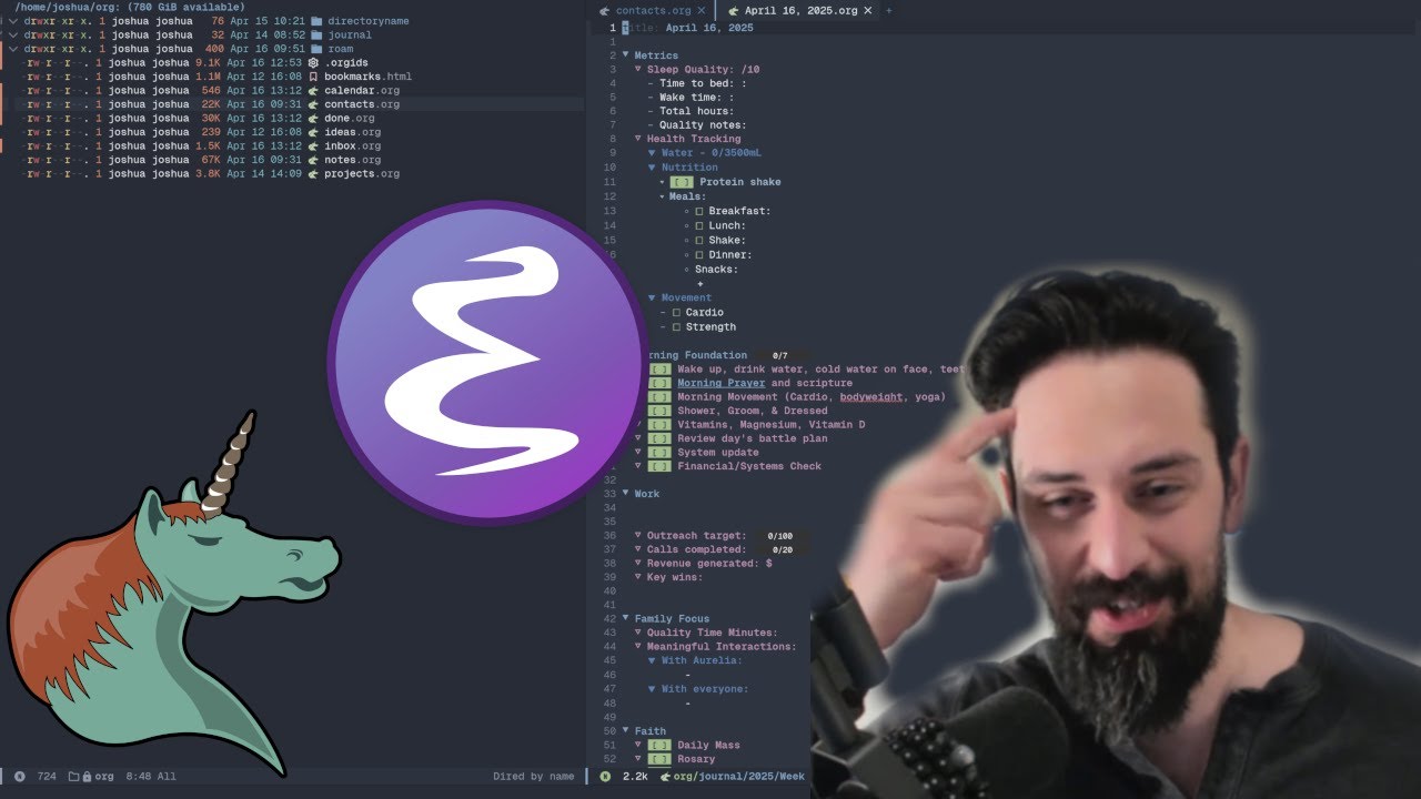 Organize Your Life with Org-mode in Emacs π