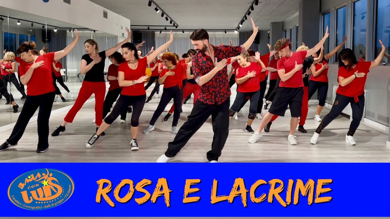 ROSA E LACRIME Gigi D'Alessio COREOGRAFIA + TUTORIAL || BAILA CON LUIS 2025