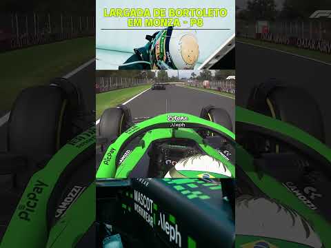 SOBREVIVENDO À 1ª CURVA DE MONZA! #bortoleto #formula1 #f1