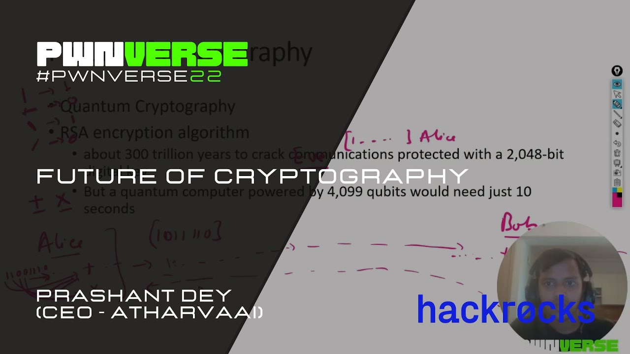 PWNVERSE22: Exploring the Future of Cryptography with Prashant Kumar Dey 🔐