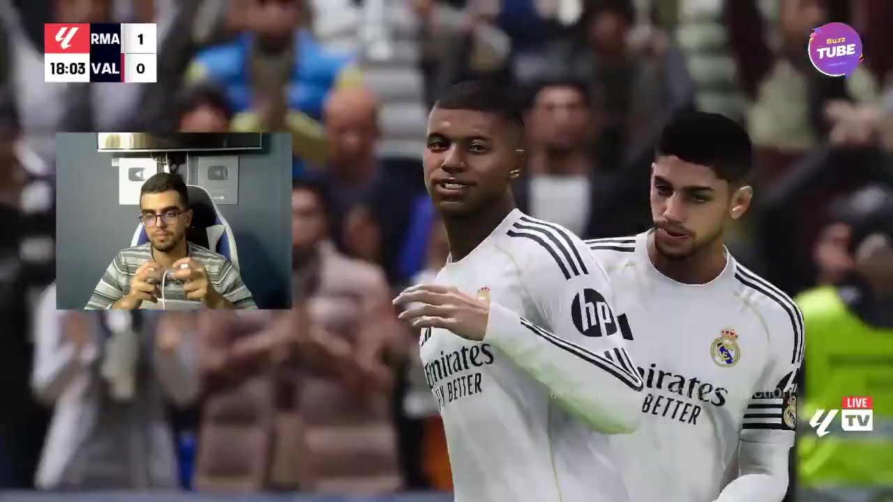 ⚽ Live Now: Real Madrid vs Valencia - Exciting La Liga Clash 2025