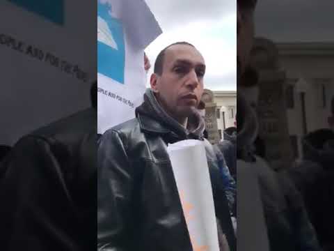 Rassemblement des algériens contre le cinquième mandat en Ohio USA(3)