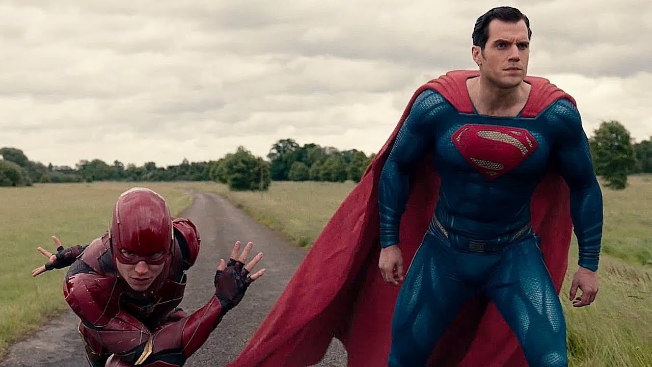 Flash vs Superman Race | Justice League (2017) π