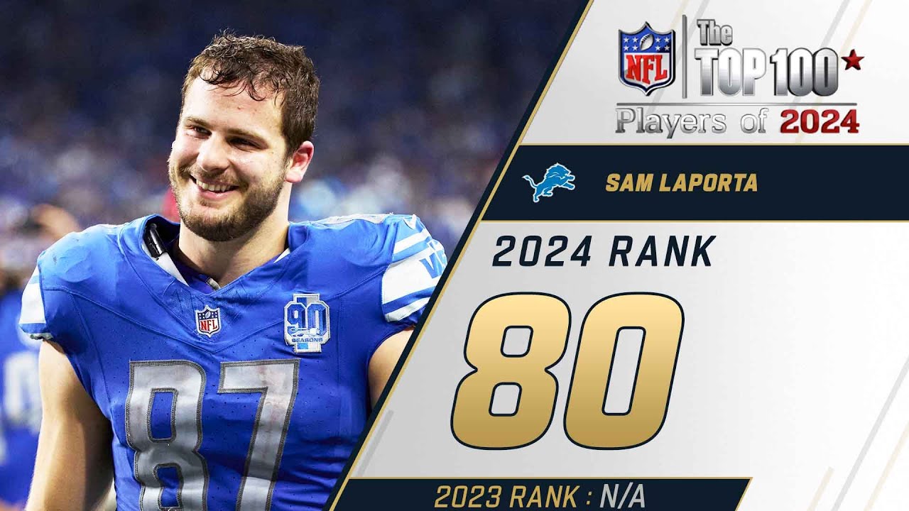 80: Sam LaPorta: Lions' Tight End Breakout Player of 2024 ๐
