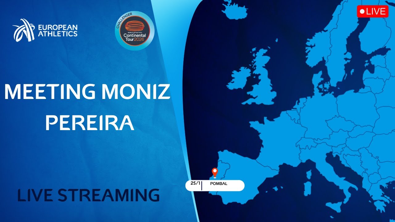 Meet Moniz Pereira 2026 at Pombal Indoor Challenger 🏃‍♂️