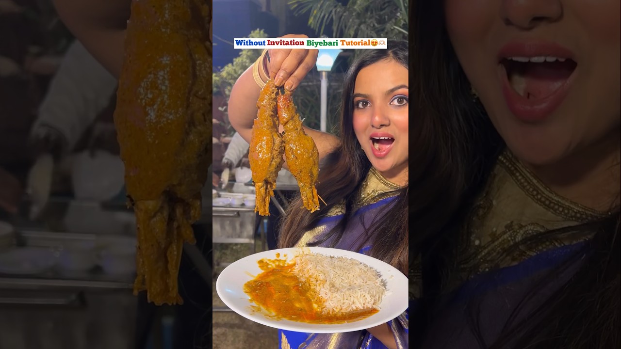 No Invitation Biyebari Tutorial 😅🔥