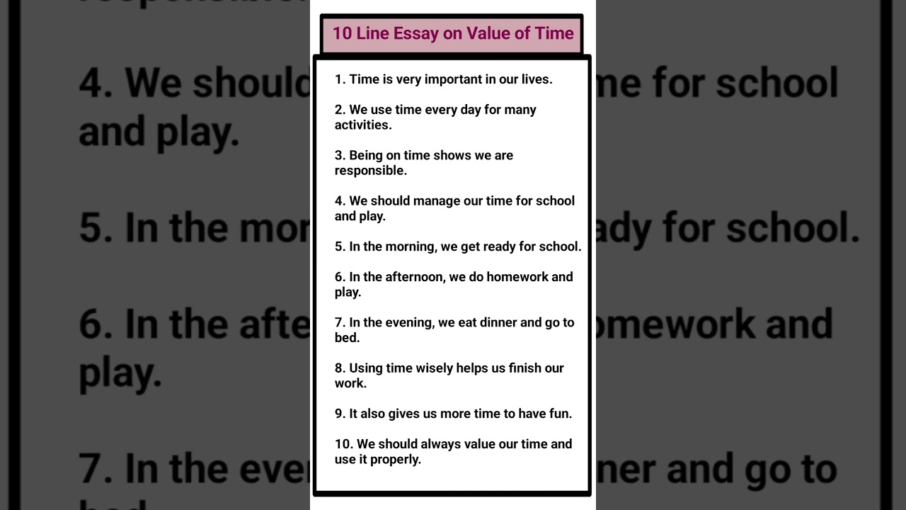 10 Importance of Time in Our Lives ⏰