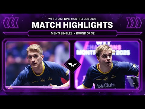 Anton Kallberg vs Truls Moregard | MS R32 | #WTTMontpellier 2025