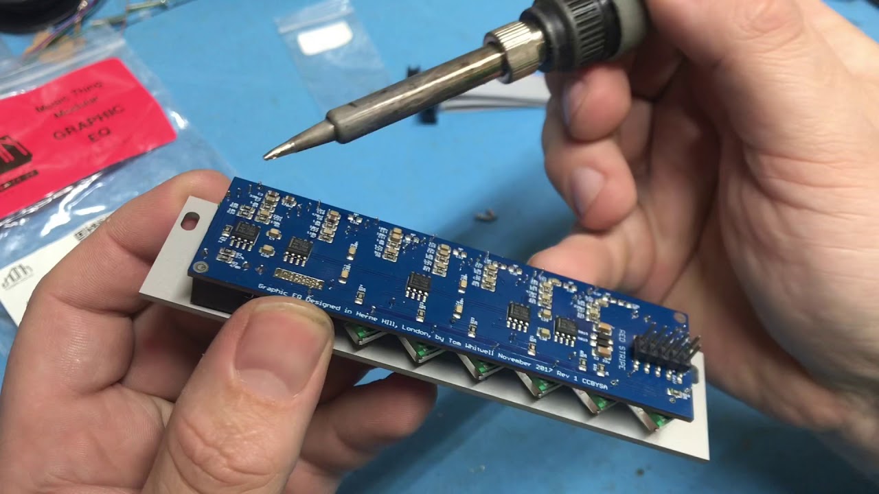 Music Thing Modular Graphic EQ DIY Build 🎶