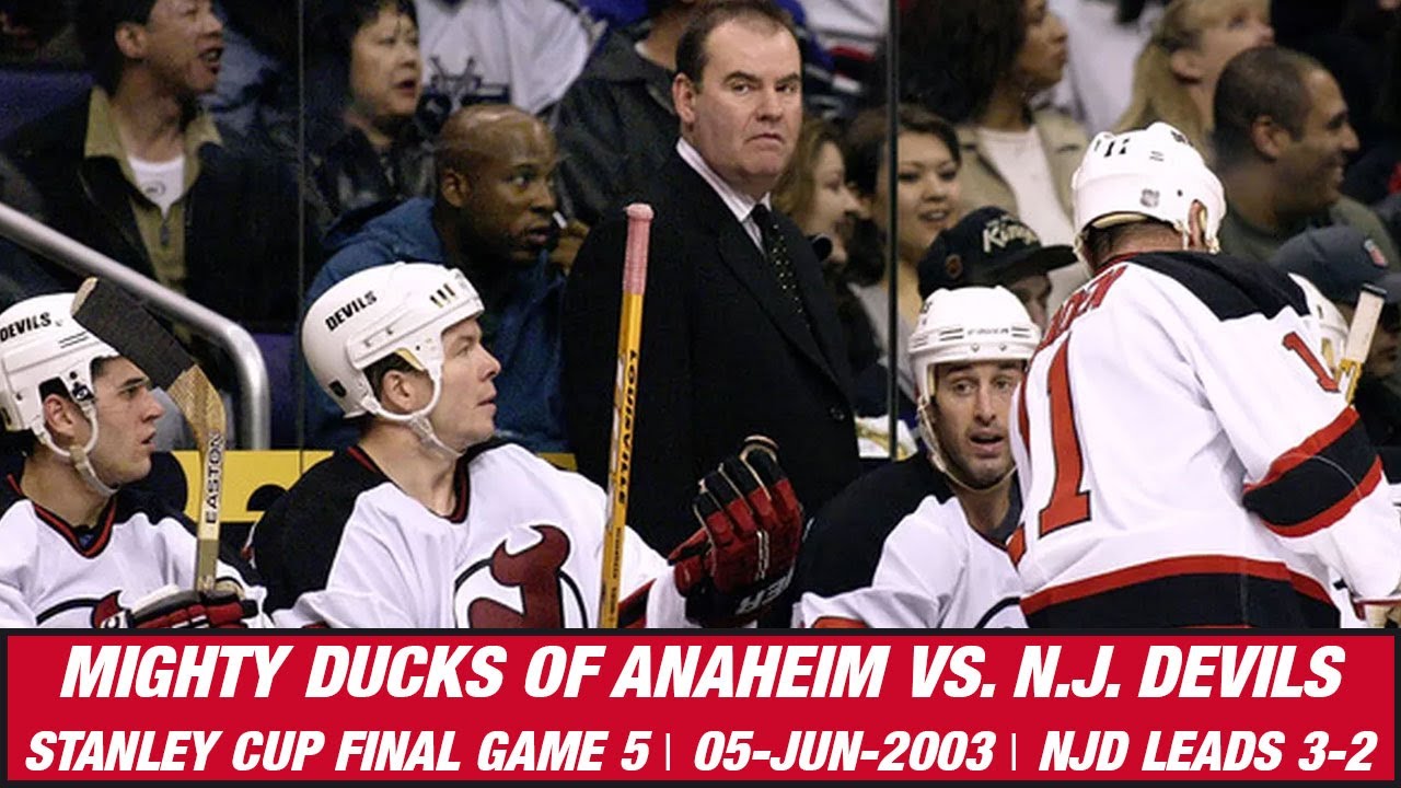 2003 Stanley Cup Finals: Devils' Game 5 Victory Over Mighty Ducks 🏆
