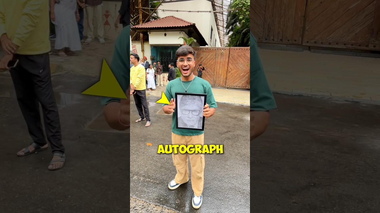 Amitabh Bachchan Autograph | MadCaP