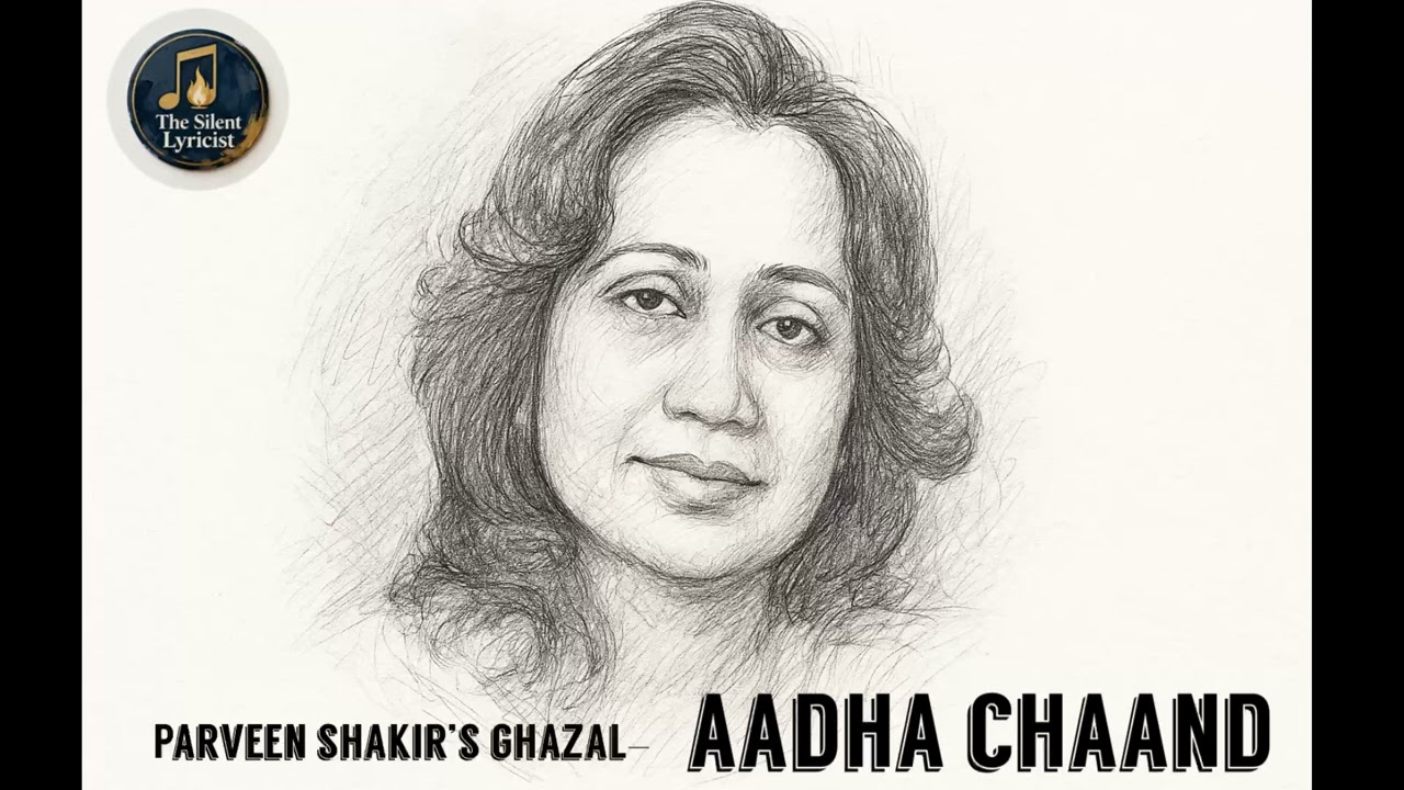 Aadha Chand: Parveen Shakir's Timeless Urdu Ghazal π
