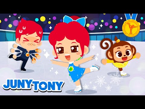 Patinaje Artístico | Patinemos Sobre Hielo | Deportes | Canciones Infantiles | JunyTony en Español