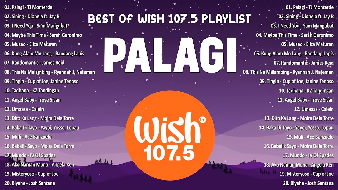 2025 Top Tagalog Songs 2025 on Wish Bus 🎶