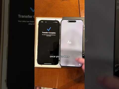 Old to new iPhone Transfer #shorts #iphone #ios #backup #newphone #restore #apple #setup #howto#tech