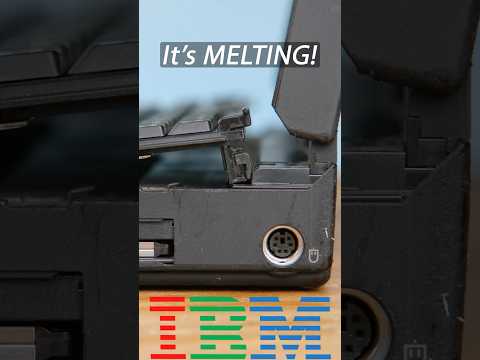 Melting $6,500 Laptops From 1997! #IBM #thinkpad #laptop