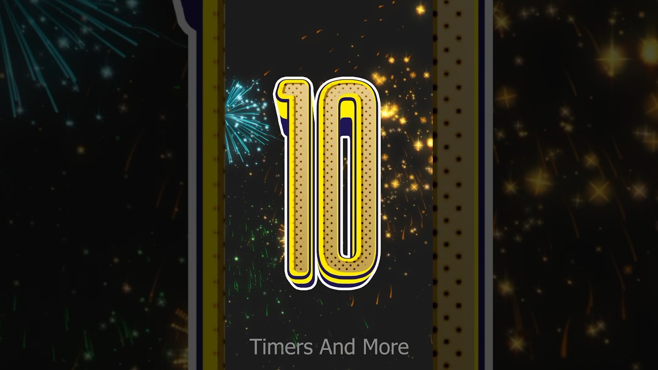10 Second Happy New Year Countdown Timer 2026 ππ