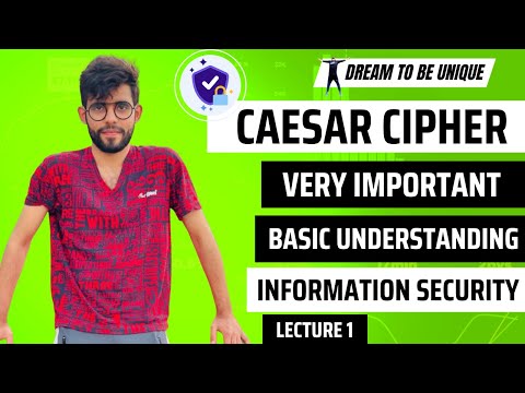 The Information Security Journey | Dive into Caesar cipher | Encrypt and Decrypt Solved Example