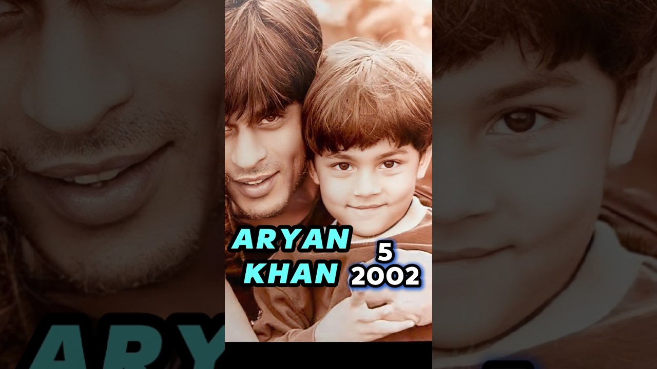 Aryan Khan Age Progression (1997-2025) π