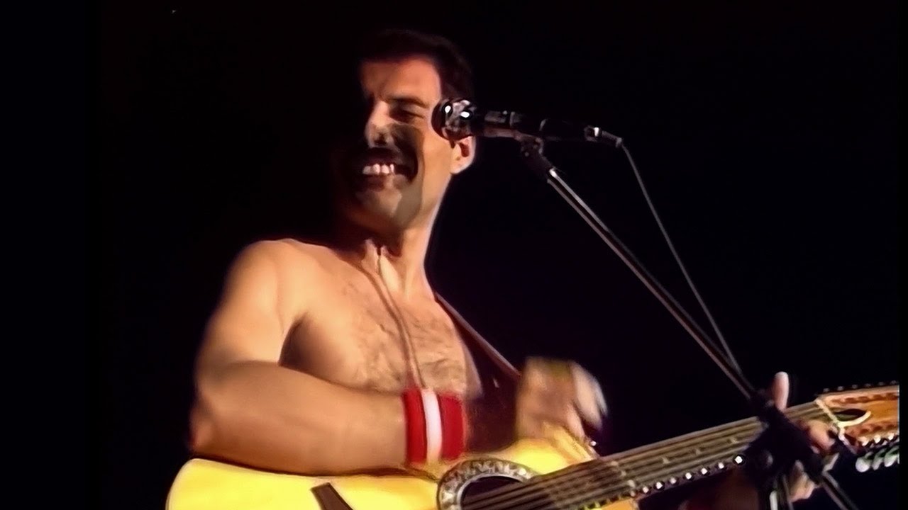 Queen Live at Milton Keynes 1982 πΈ | Crazy Little Thing Called Love Performance