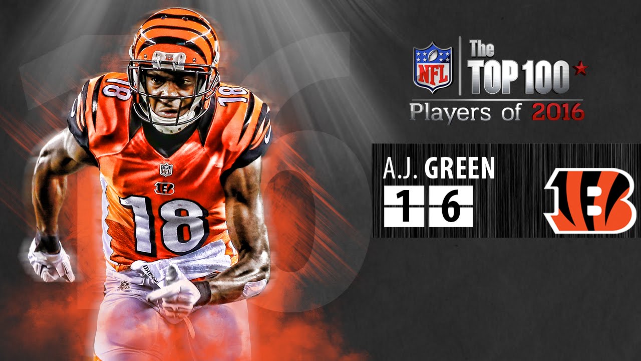 A.J. Green Ranks #16 in NFL Top 100 2016 🏈