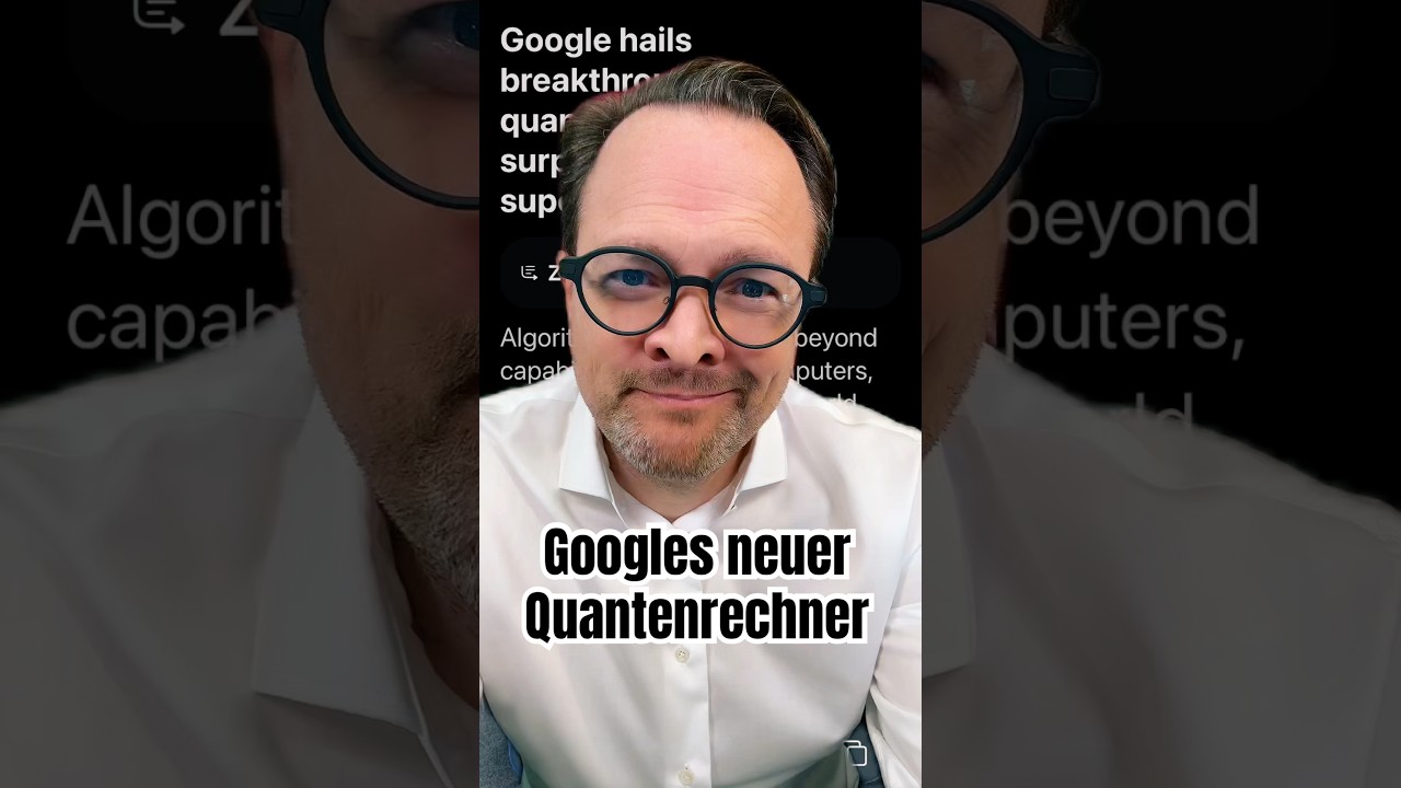 Google's New Quantum Algorithm: 13,000 Times Faster Than Any Supercomputer ⚡