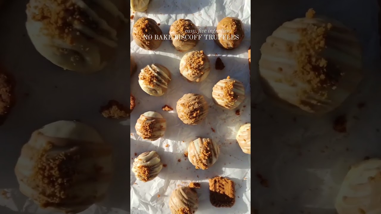 No-Bake Biscoff Truffles for a Midday Treat 🍪