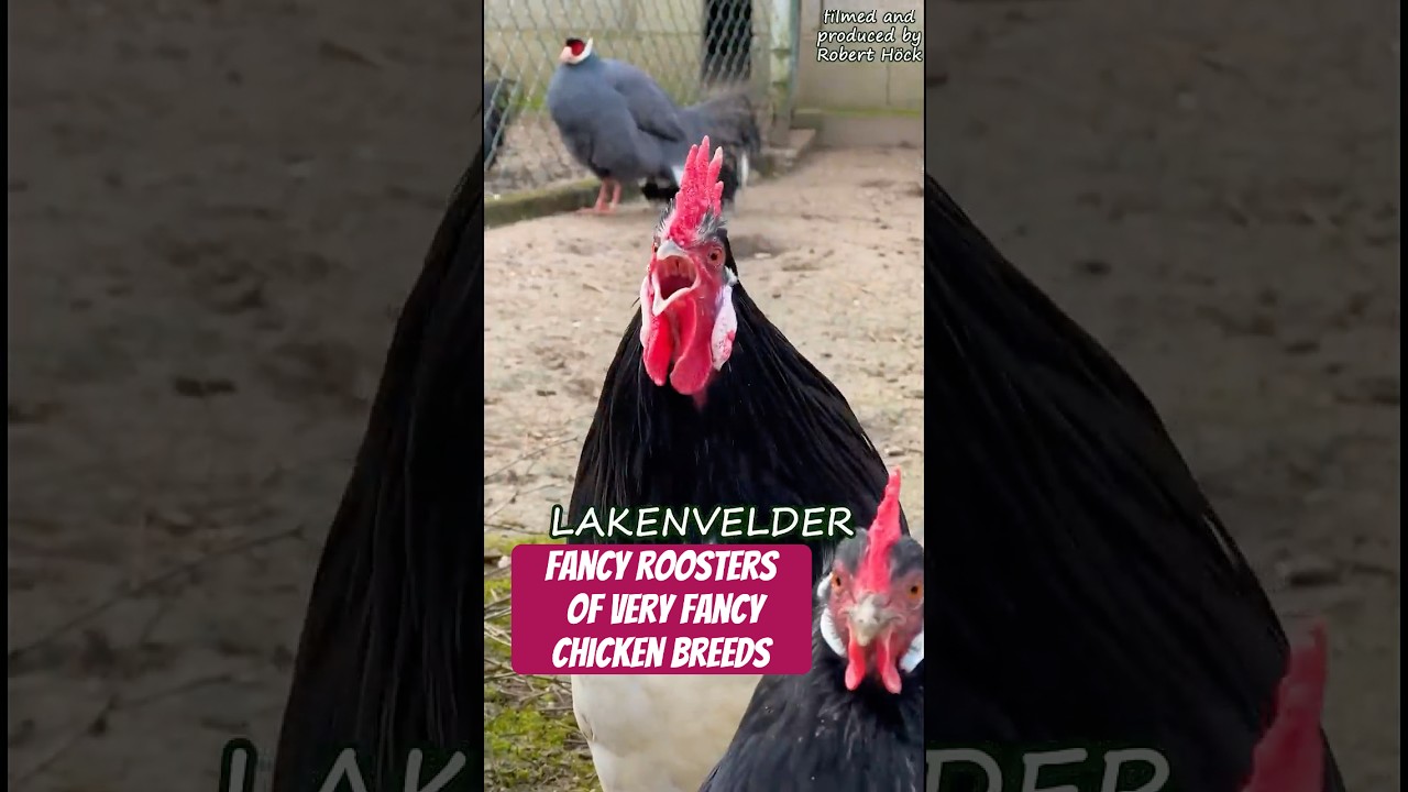 Crowd of 17 Fancy Rooster Breeds Showdown 🐓
