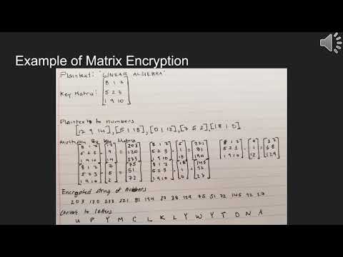Matrix Cryptography