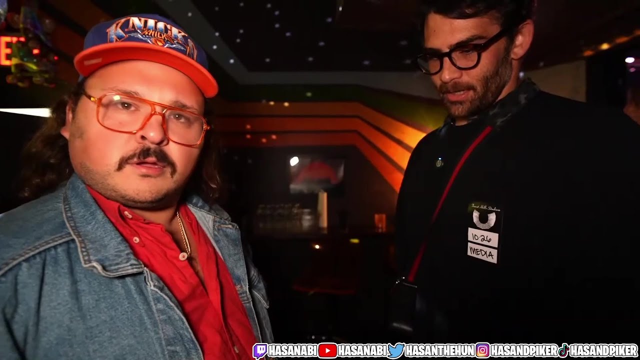 HasanAbi at Zohran Rally with Notables on Oct 26, 2025