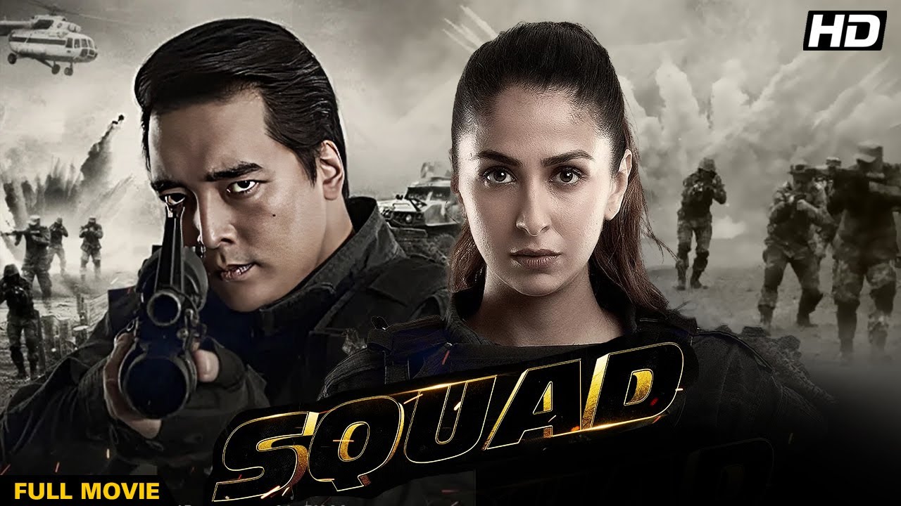 Watch SQUAD Hindi Full Movie 🎬 | Rinzing Denzongpa & Malvika Raj in Action