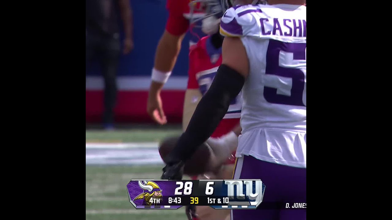 Theo Johnson Makes Key 18-Yard Catch Against Minnesota Vikings π
