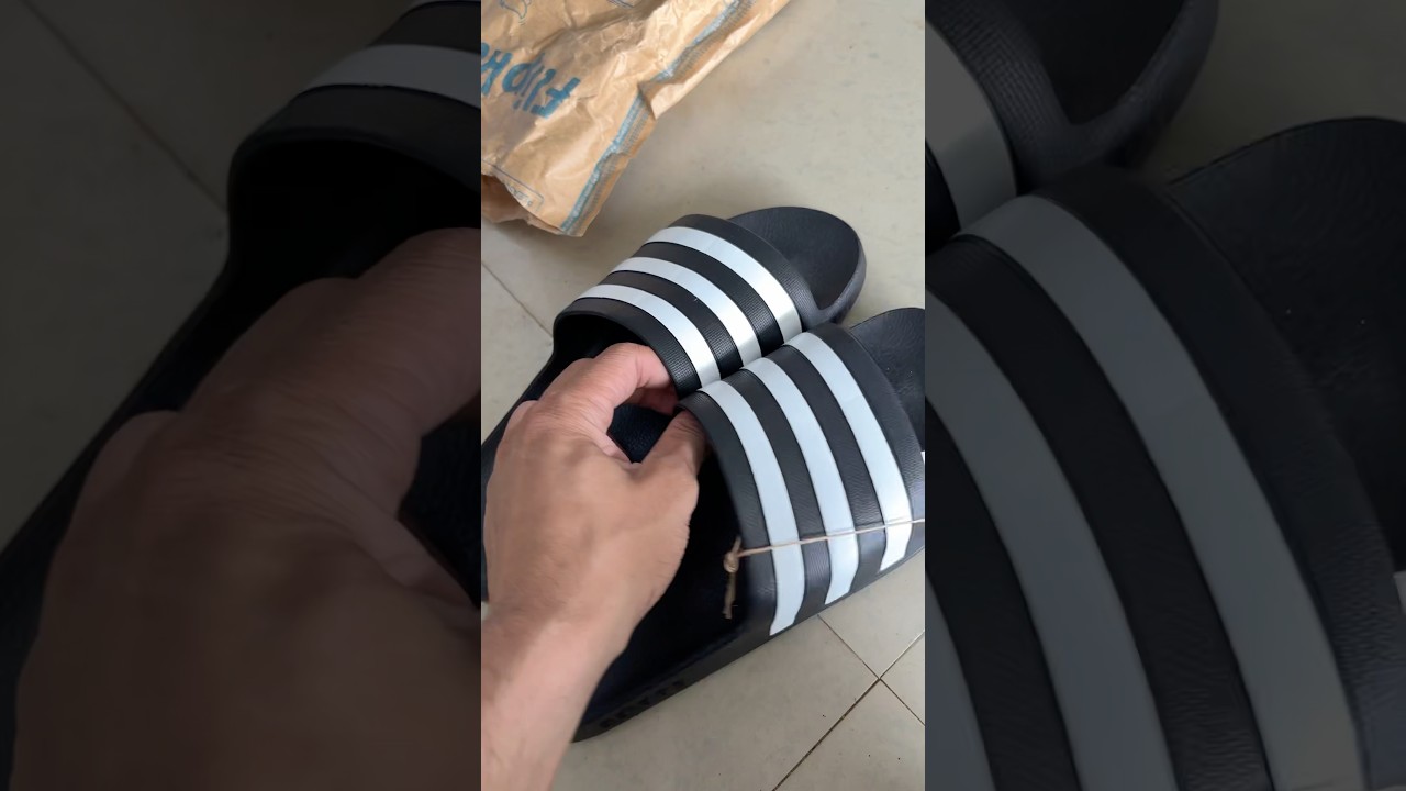 Adidas Adilette Aqua Slides Unboxing & Review ๐