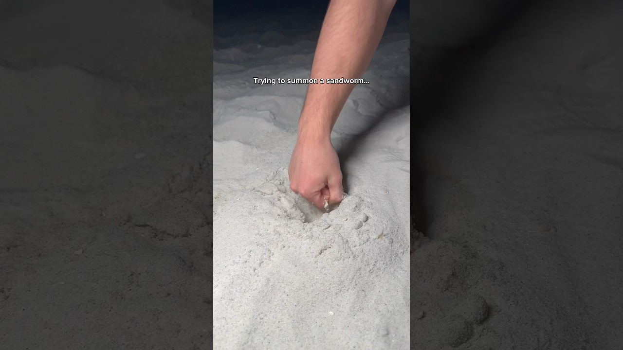 Trying to summon a sandworm… #dune #theboys #viral #shorts #dune2