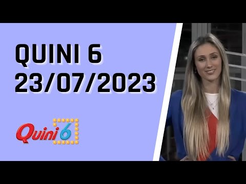 Quini 6 en vivo 23/07/2023 / Resultados del sorteo quini 6 del Domingo 23 de Julio del 2023