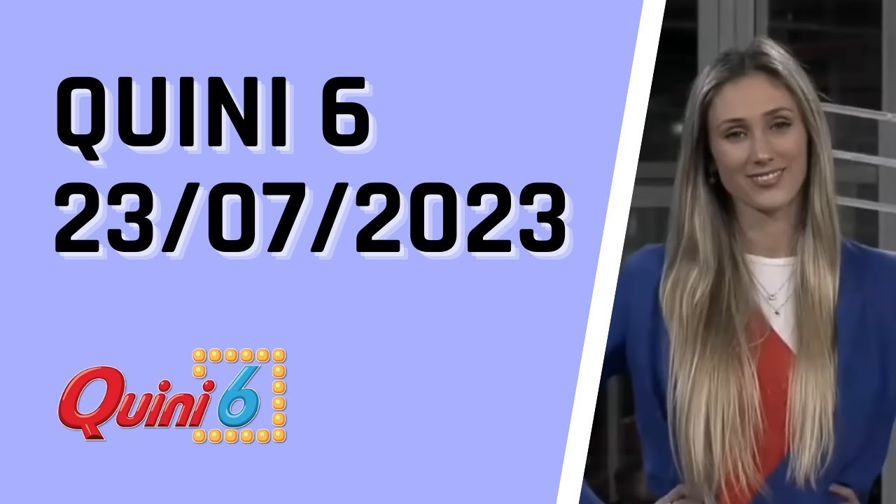 Resultados en Vivo del Quini 6 - Domingo 23/07/2023 🎉