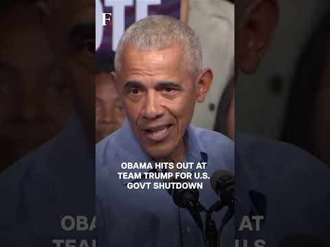 US: Barack Obama Hits Out At Trump For Daily "Craziness" | N18G