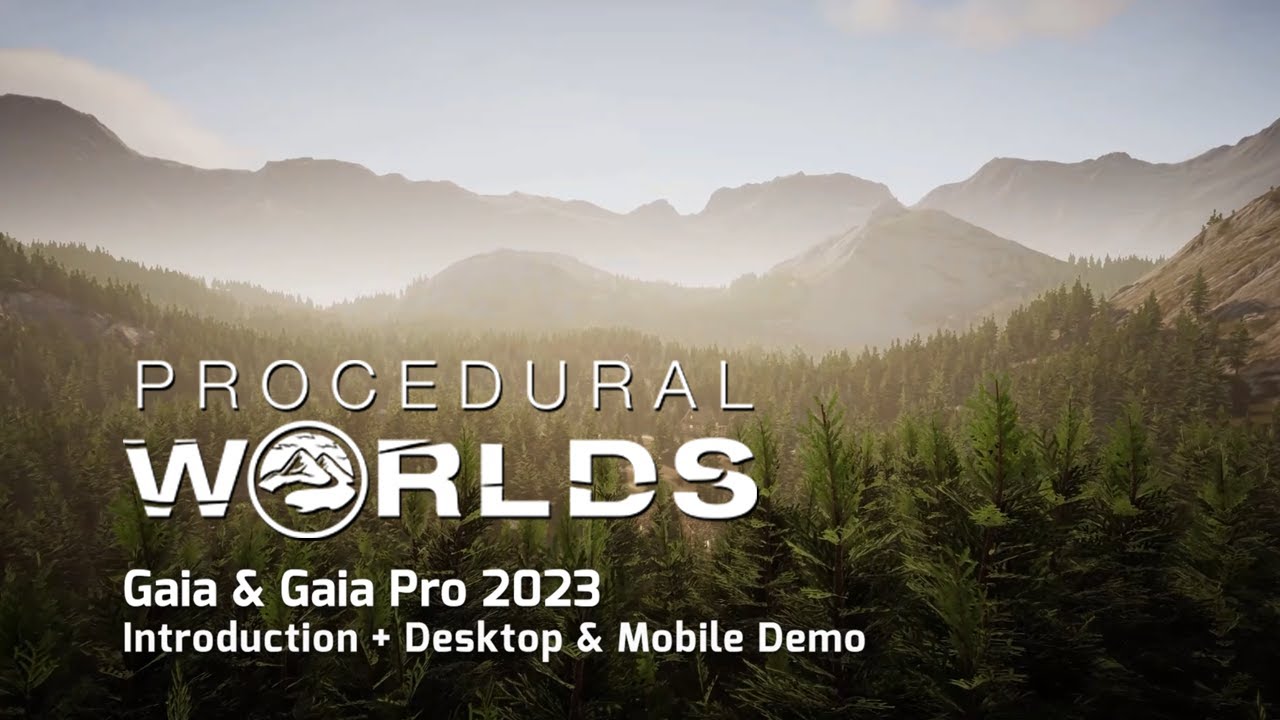Gaia for Unity 6: Intro & World Building Demos 🌍