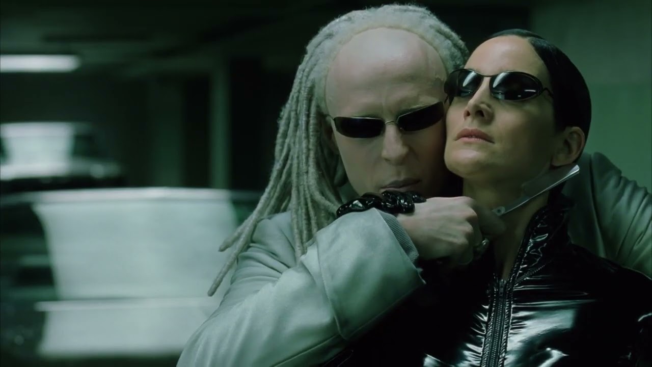 Trinity & Morpheus Fight Twins | The Matrix Reloaded
