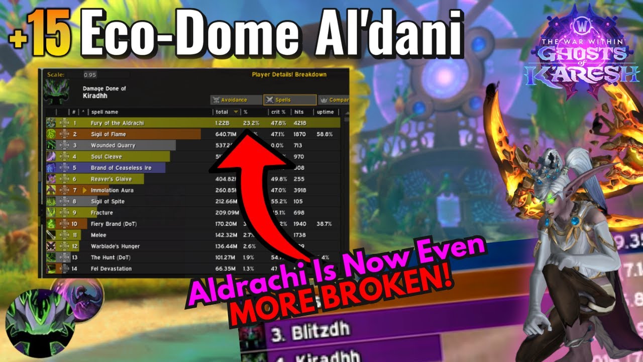 +15 Echo-Dome & Aldrachi Nerf in 11.2 PTR ⚔️