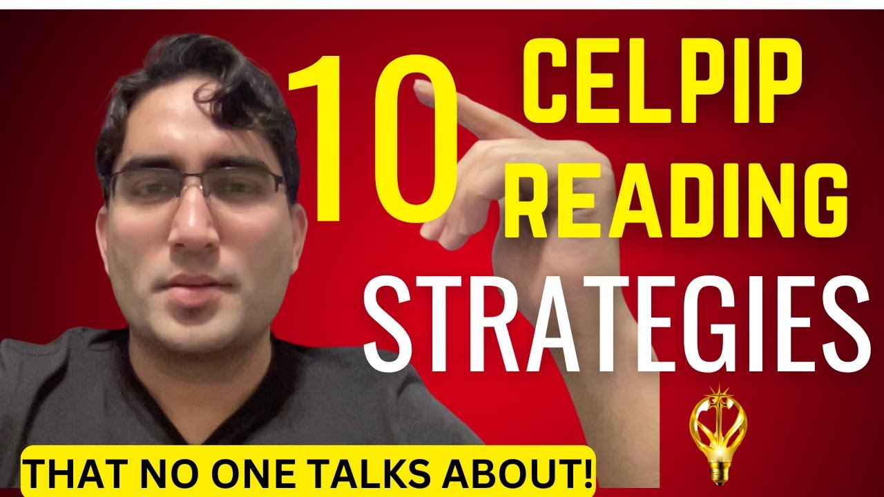 TOP 10 Top 10 CELPIP Reading Tips for Success π