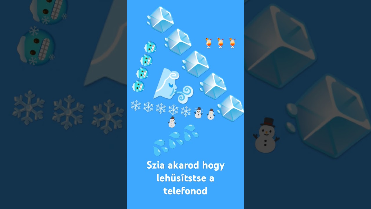 😂 A telefonod olyan hideg, hogy még a kezedből is lejön a hőmérséklet!
