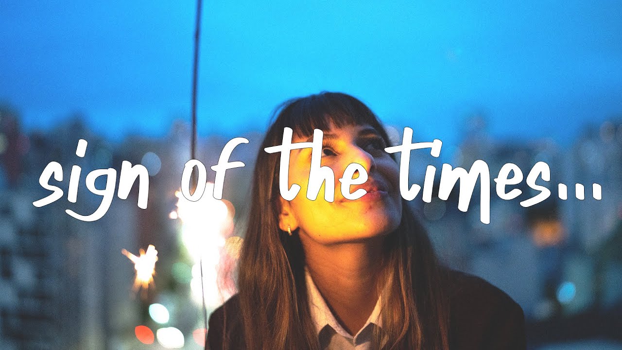 Harry Styles - Sign Of The Times (Lyrics) just stop your crying it's a sign of the times