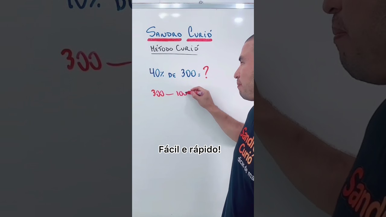 Como calcular porcentagem usando regra de três