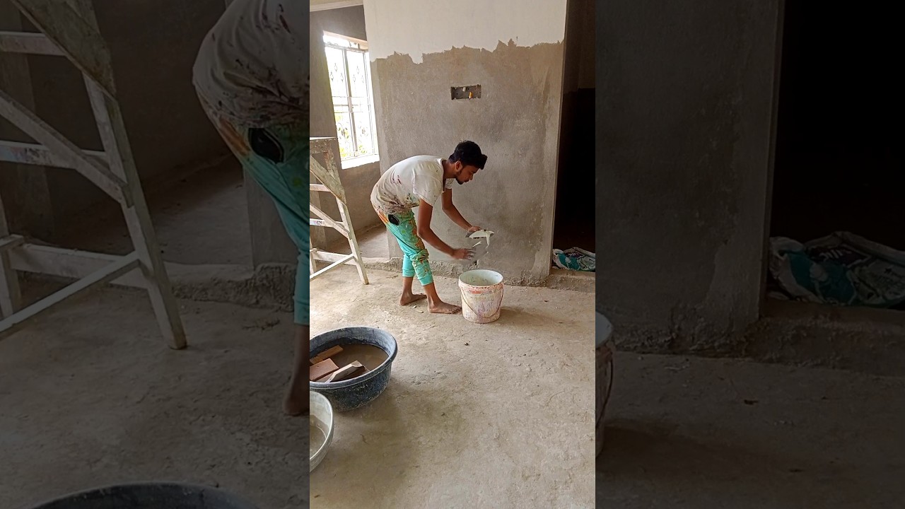 Applying Waterproof Wall Putty Step-by-Step 🏠