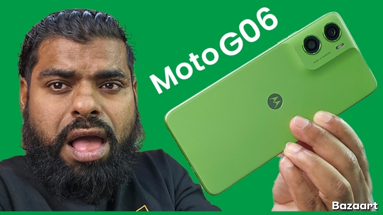Moto G06 Unboxing: A Smart Phone Experience 📱