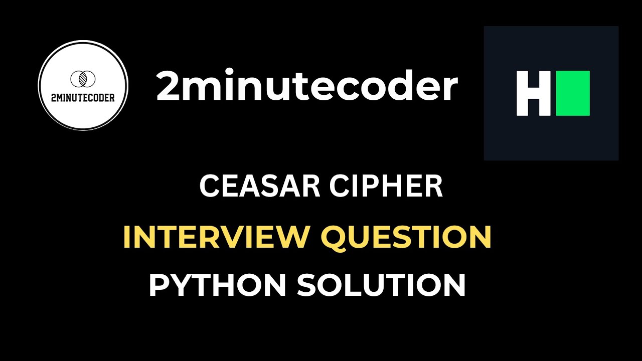 HackerRank Caesar Cipher Challenge - Python Solution 🧩