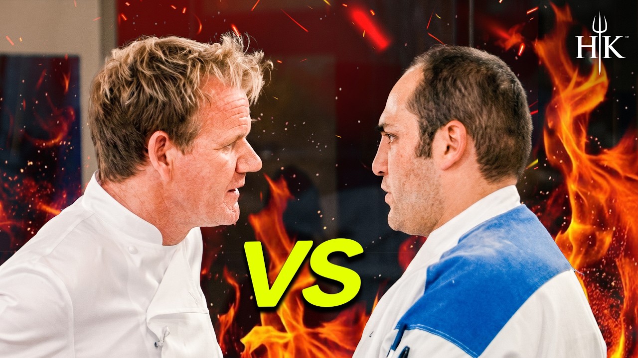 Gordon Ramsay vs the Most Incompetent Chef in History | Hell's Kitchen USA