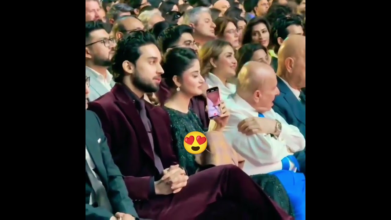 Sajal Ali & Billal Abas at 10th Hum Awards ✨